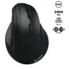 Mouse Inalámbrico Teros TE-5169N, 2.4G+Bluetooth, 2400 DPI, USB, Color Negro