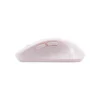 Mouse inalámbrico TEROS TE-1234S, 2.4GHz, 6 botones, USB, rosado