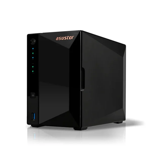 nasas3302t.webp Servidor NAS ASUSTOR DRIVESTOR 2 Pro Gen2 (AS3302T v2) Realtek RTD1619B 1.7GHz/QC/2GB DDR4