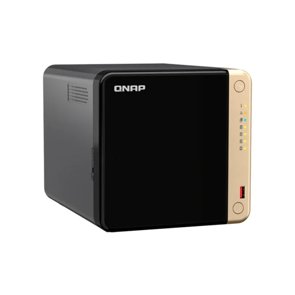 Servidor NAS QNAP TS-464-8G, Celeron N5095 4C/2.9GHz, 8GB DDR4 / Bahias: 4 x 3.5 SATA