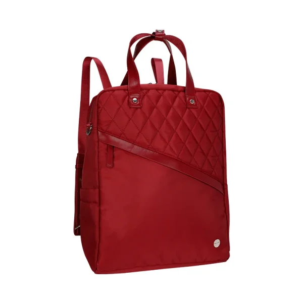nbackte9049rd.webp Backpack TEROS Roseann II TE-9049RD, para Notebooks de hasta 14.1 , Rojo