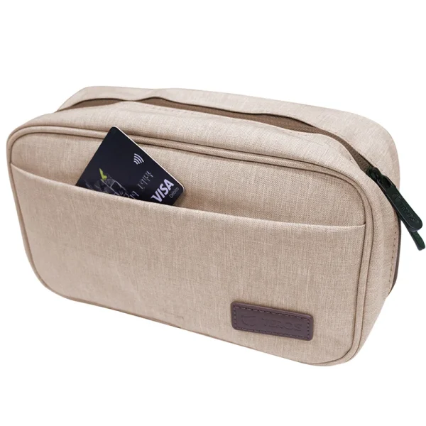 nbacte9015bg_3.webp Cartuchera / Estuche / Organizador / Portacables TEROS TE-ACS9015, beige
