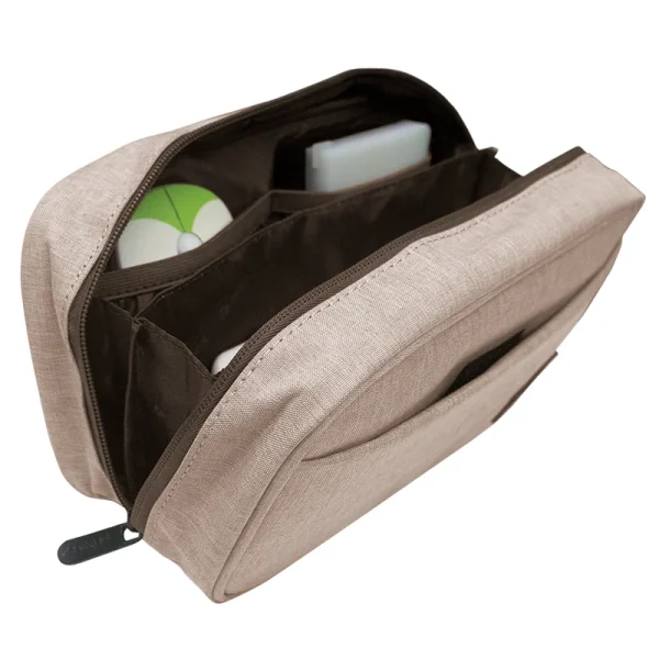 nbacte9015bg_4.webp Cartuchera / Estuche / Organizador / Portacables TEROS TE-ACS9015, beige
