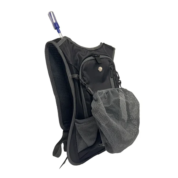 Mochila de Hidratación Teros TE-9034BK, incluye bolsa de agua de 2L, Poliéster