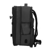 Travel Backpack TEROS TE-9037BK, para Notebooks de hasta 15.6 , Negro