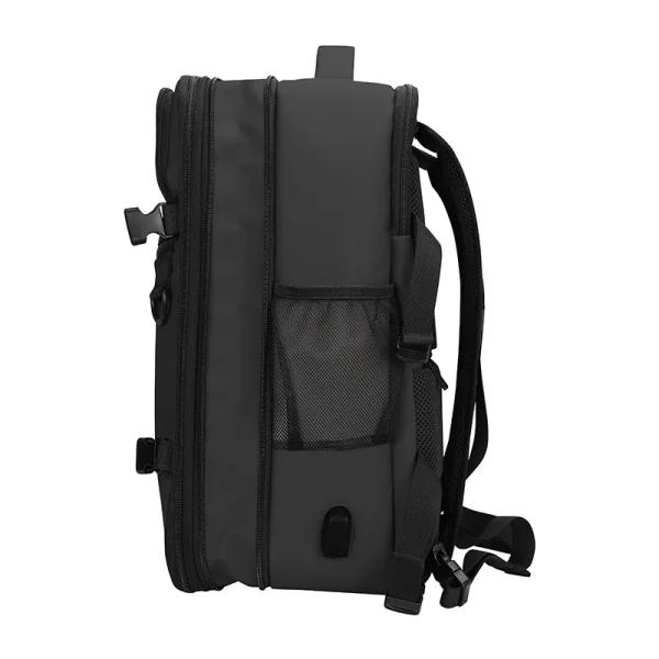 Travel Backpack TEROS TE-9037BK, para Notebooks de hasta 15.6 , Negro
