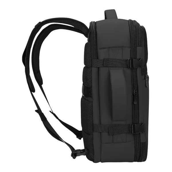 Travel Backpack TEROS TE-9037BK, para Notebooks de hasta 15.6 , Negro