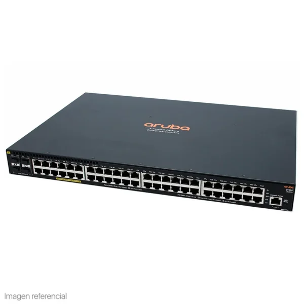 nwhpejl260a.webp Switch HPE Aruba 2930F, 48 RJ-45 GbE, 4 SFP.