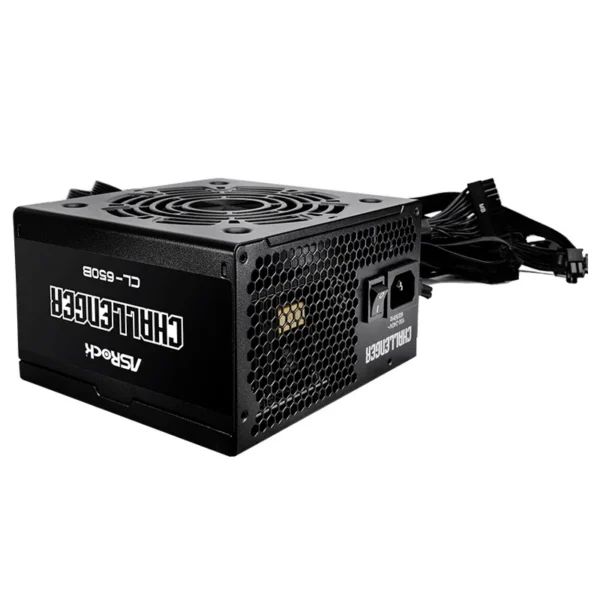 psarcl-650b.webp Fuente de alimentación Asrock, 650W, ATX, 80 Plus Bronze.