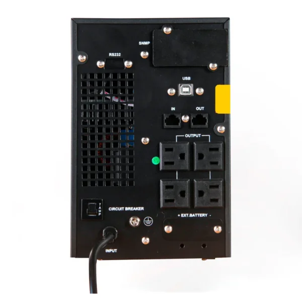 UPS Elise Fase Online Serie Zen 1000VA / 900W / 4 tomas de salida NEMA 5-15 / RS232 / USB.