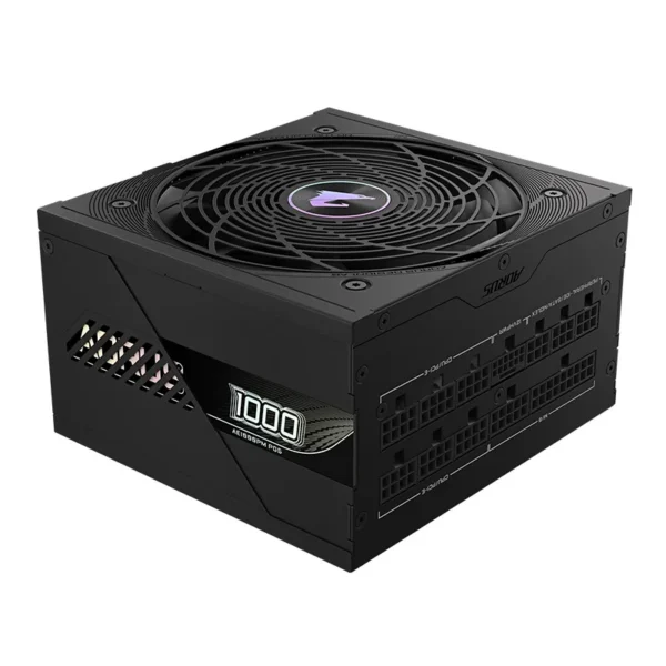 Fuente de alimentación Gigabyte GP-AE1000PM PG5, 1000W, 80 PLUS Platinum, Formato ATX.