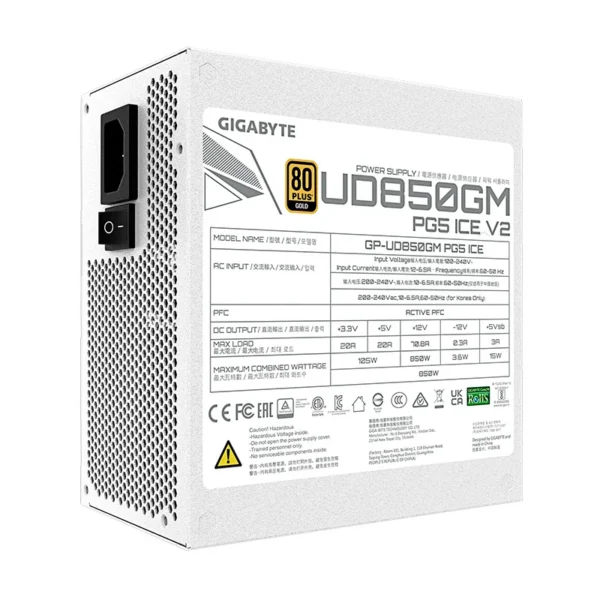 PSU GB UD850GM PG5 ICE 80+G FM