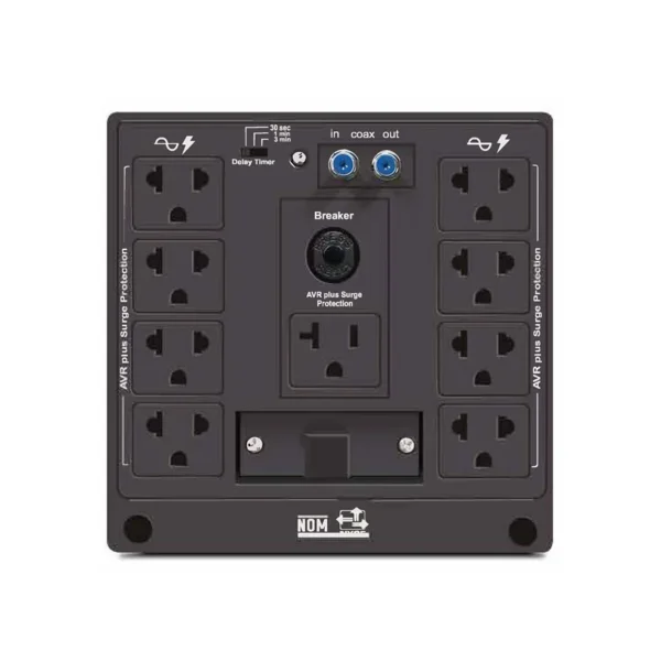 pssravr5008i_2.webp Regulador automatico de voltaje con supresion de picos CDP R-AVR5008i, 5000VA / 2500W
