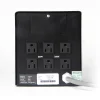 Estabilizador Monofasico ELISE IEDA PODER SAFE, LCR30-4.5%, Solido, 3kVA, 220VAC, 6 Tomas