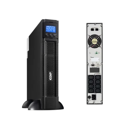 psucdpupo111rti.webp UPS Online CDP UPO11-1 RTAXi, 1000VA/1000W, 220VAC, 8 salidas IEC-C13 (4-Programables)