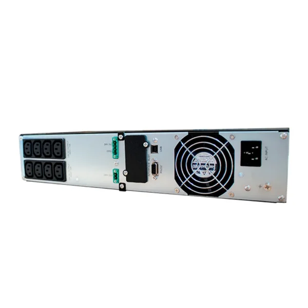 psupieurt2k_2.webp UPS Elise Plug & Power URT-2K, On-Line, 2000VA, 1800W, 220V, DB-9 RS-232/USB.