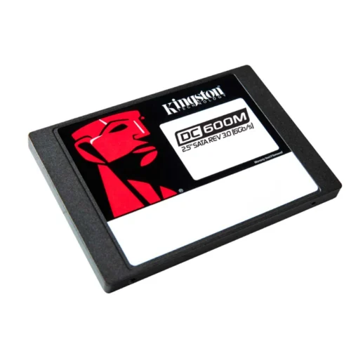 ssdktdc600m3840.webp Unidad en estado solido Kingston DC600M 3840GB, SATA Rev. 3.0 (6Gb/seg), 2.5