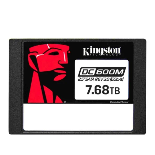 ssdktdc600m7680.webp Unidad en estado solido Kingston DC600M 7680GB, SATA Rev. 3.0 (6Gb/seg), 2.5