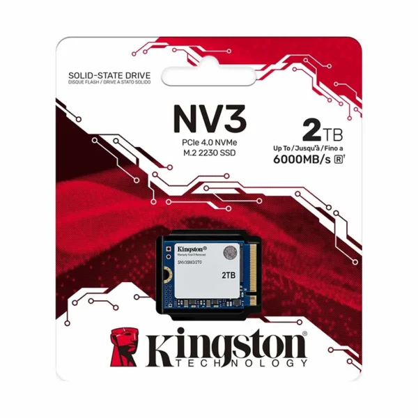 SSD Kingston NV3 PCIe 4.0 NVMe de 2 TB