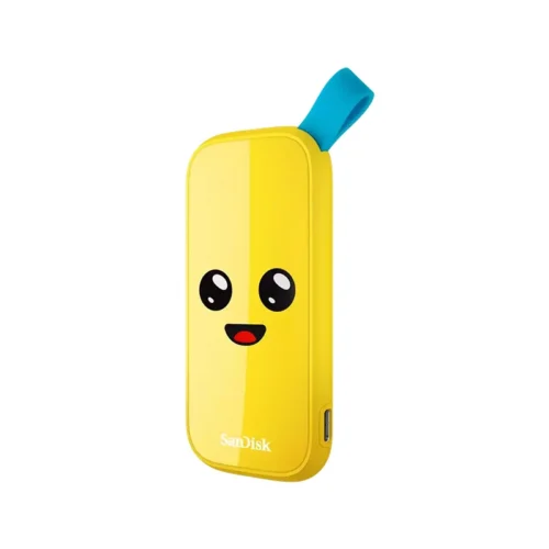 ssdsdssde301t00.webp SSD portátil Sandisk Fortnite Peely Edition, 1 TB, USB 3.2 Gen 2, Protección contra caídas