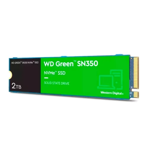 ssdwds200t3g0c.webp Unidad en estado solido Western Digital Green SN350 NVMe 2TB M.2 2280, PCIe Gen3 x4
