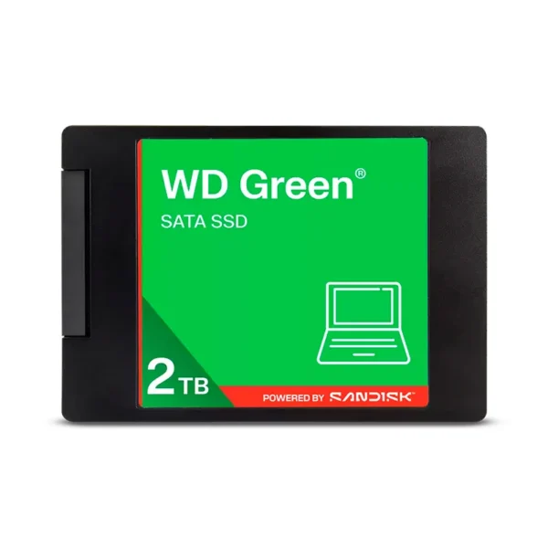 ssdwds200t5g0a.webp Unidad en estado solido Western Digital Green, WDS200T5G0A, 2TB, SATA, 2.5 , 7mm.