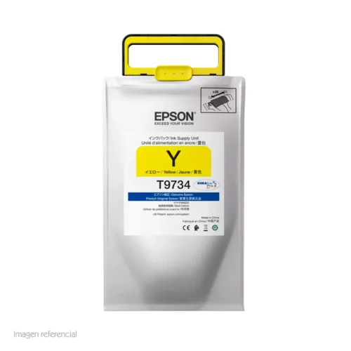 stept973420.webp Bolsa de tinta EPSON DURABrite Pro T973420, color Yellow.
